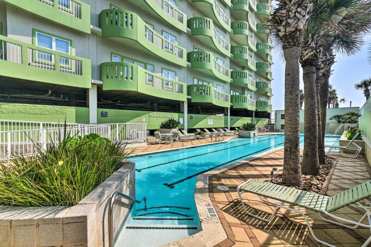 Galveston Condo With Pool Access Walk To Beach! Eksteriør bilde